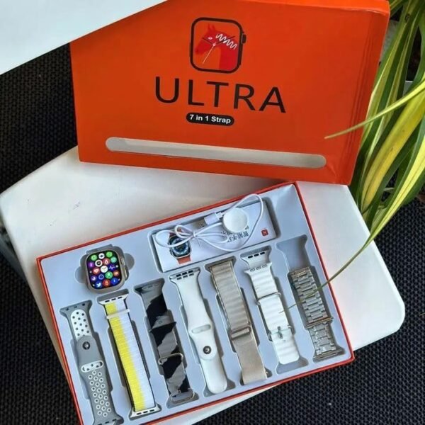 7-in-1 Ultra Smart Watch Combo