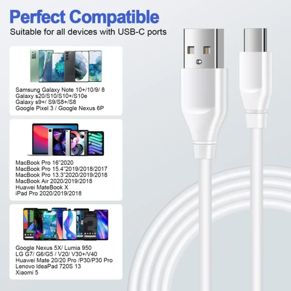 USB-A-to-C cable