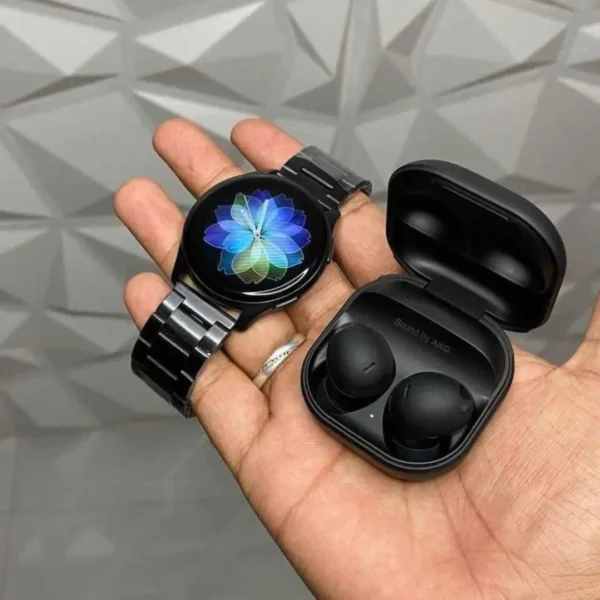 Samsung Classy Galaxy Buds2 pro with Galaxy Active2 Smartwatch