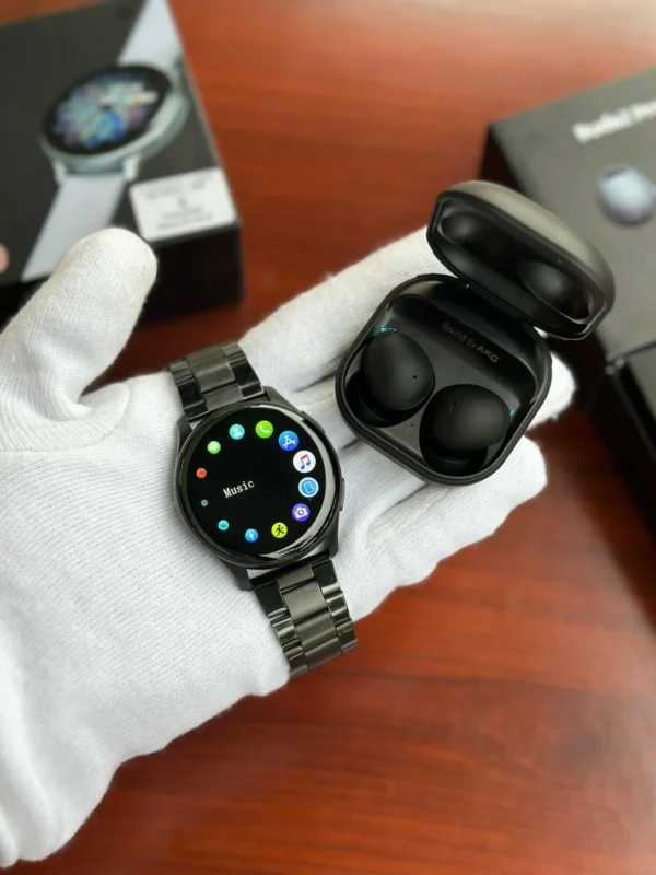 Samsung Classy Galaxy Buds2 pro with Galaxy Active2 Smartwatch