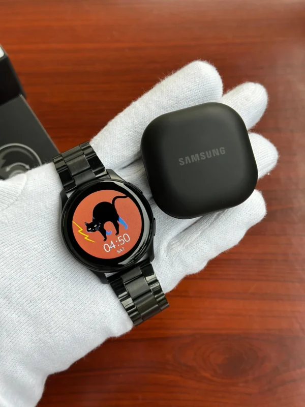 Samsung Classy Galaxy Buds2 pro with Galaxy Active2 Smartwatch