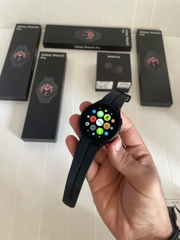 Samsung Galaxy Buds2 pro with Galaxy Active5 Smartwatch