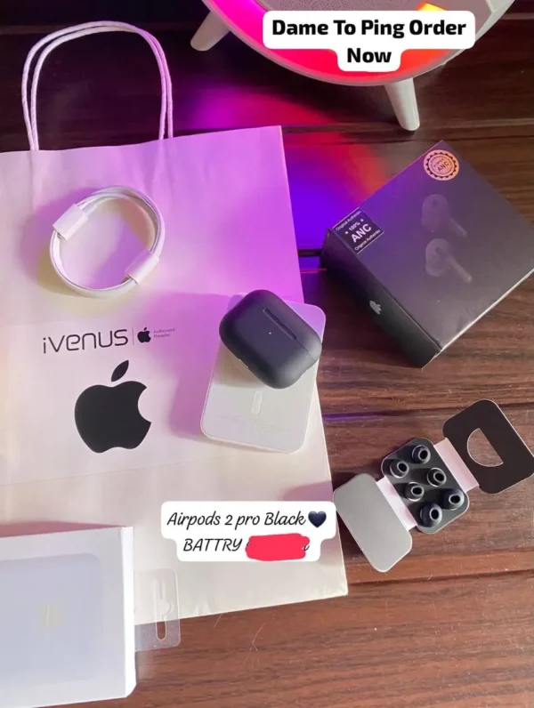 Airpod pro2 Black with 5000 mAh Magsafe